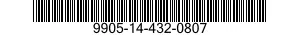 9905-14-432-0807 TAG,MARKER 9905144320807 144320807