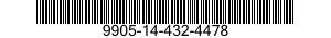 9905-14-432-4478 PLATE,DESIGNATION 9905144324478 144324478