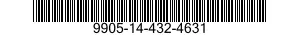9905-14-432-4631 PLATE SET,DESIGNATION 9905144324631 144324631