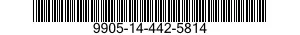 9905-14-442-5814 PLATE,DESIGNATION 9905144425814 144425814