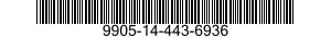9905-14-443-6936 PLATE,IDENTIFICATION 9905144436936 144436936