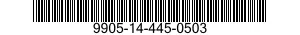 9905-14-445-0503 PLATE,IDENTIFICATION 9905144450503 144450503