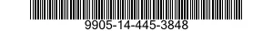 9905-14-445-3848 PLATE,IDENTIFICATION 9905144453848 144453848