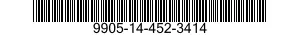 9905-14-452-3414 PLATE,IDENTIFICATION 9905144523414 144523414