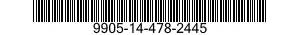 9905-14-478-2445 PLATE,IDENTIFICATION 9905144782445 144782445