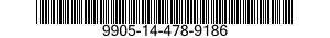 9905-14-478-9186 PLATE,IDENTIFICATION 9905144789186 144789186