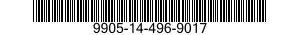 9905-14-496-9017 PLATE,IDENTIFICATION 9905144969017 144969017