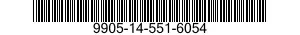 9905-14-551-6054 PLATE,DESIGNATION 9905145516054 145516054