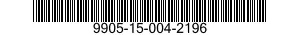 9905-15-004-2196 PLATE,DESIGNATION 9905150042196 150042196