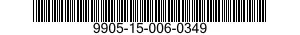 9905-15-006-0349 PLATE,INSTRUCTION 9905150060349 150060349