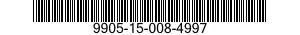 9905-15-008-4997 PLATE,IDENTIFICATION 9905150084997 150084997