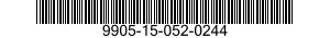 9905-15-052-0244 PLATE,INSTRUCTION 9905150520244 150520244