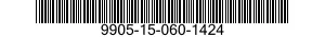 9905-15-060-1424 PLATE,DESIGNATION 9905150601424 150601424