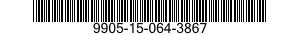 9905-15-064-3867 PLATE,IDENTIFICATION 9905150643867 150643867