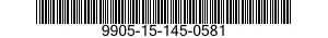 9905-15-145-0581 PLATE,DESIGNATION 9905151450581 151450581