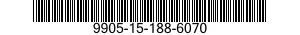 9905-15-188-6070 PLATE SET,DESIGNATION 9905151886070 151886070