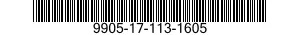 9905-17-113-1605 SYMBOL,SIGN 9905171131605 171131605