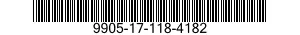 9905-17-118-4182 SIGN FACE,ADHESIVE 9905171184182 171184182
