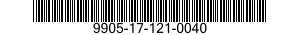 9905-17-121-0040 SIGN 9905171210040 171210040