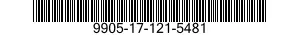 9905-17-121-5481 PLATE,IDENTIFICATION 9905171215481 171215481