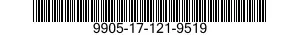 9905-17-121-9519 PLATE,MARKING,BLANK 9905171219519 171219519