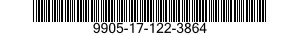 9905-17-122-3864 PLATE,INSTRUCTION 9905171223864 171223864