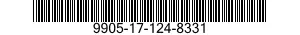 9905-17-124-8331 PLATE,DESIGNATION 9905171248331 171248331