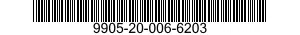 9905-20-006-6203 PLATE,IDENTIFICATION 9905200066203 200066203