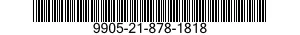 9905-21-878-1818 PLATE,DESIGNATION 9905218781818 218781818