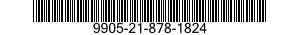 9905-21-878-1824 PLATE,INSTRUCTION 9905218781824 218781824
