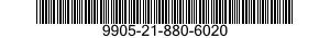9905-21-880-6020 PLATE,IDENTIFICATION 9905218806020 218806020