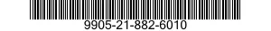 9905-21-882-6010 PLATE,INSTRUCTION 9905218826010 218826010