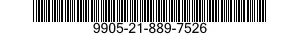 9905-21-889-7526 LETTER,SIGN 9905218897526 218897526
