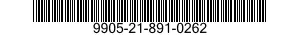 9905-21-891-0262 PLATE,IDENTIFICATION 9905218910262 218910262