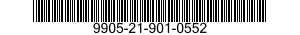 9905-21-901-0552 PLATE,INSTRUCTION 9905219010552 219010552