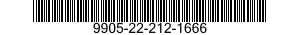 9905-22-212-1666 SIGN 9905222121666 222121666
