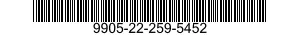 9905-22-259-5452  9905222595452 222595452
