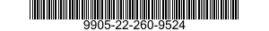9905-22-260-9524 SKILTE 9905222609524 222609524