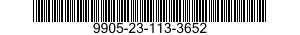 9905-23-113-3652 INDEX PLATE 9905231133652 231133652