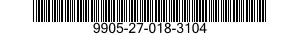 9905-27-018-3104 LETTER,SIGN 9905270183104 270183104