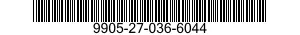 9905-27-036-6044 PLATE,INSTRUCTION 9905270366044 270366044