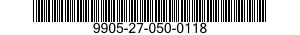 9905-27-050-0118 TAG,MARKER 9905270500118 270500118