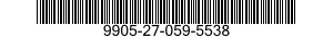 9905-27-059-5538 PLATE,IDENTIFICATION 9905270595538 270595538