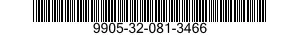 9905-32-081-3466 PLATE,INSTRUCTION 9905320813466 320813466