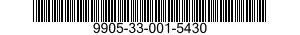 9905-33-001-5430 TAG,INSTRUCTION 9905330015430 330015430