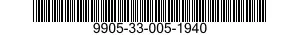 9905-33-005-1940 SIGN 9905330051940 330051940
