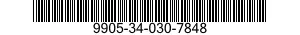9905-34-030-7848 PLATE,INSTRUCTION 9905340307848 340307848