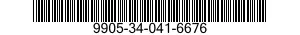 9905-34-041-6676 PLATE,IDENTIFICATION 9905340416676 340416676