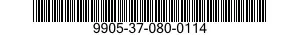 9905-37-080-0114  9905370800114 370800114