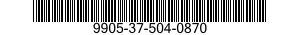 9905-37-504-0870  9905375040870 375040870
